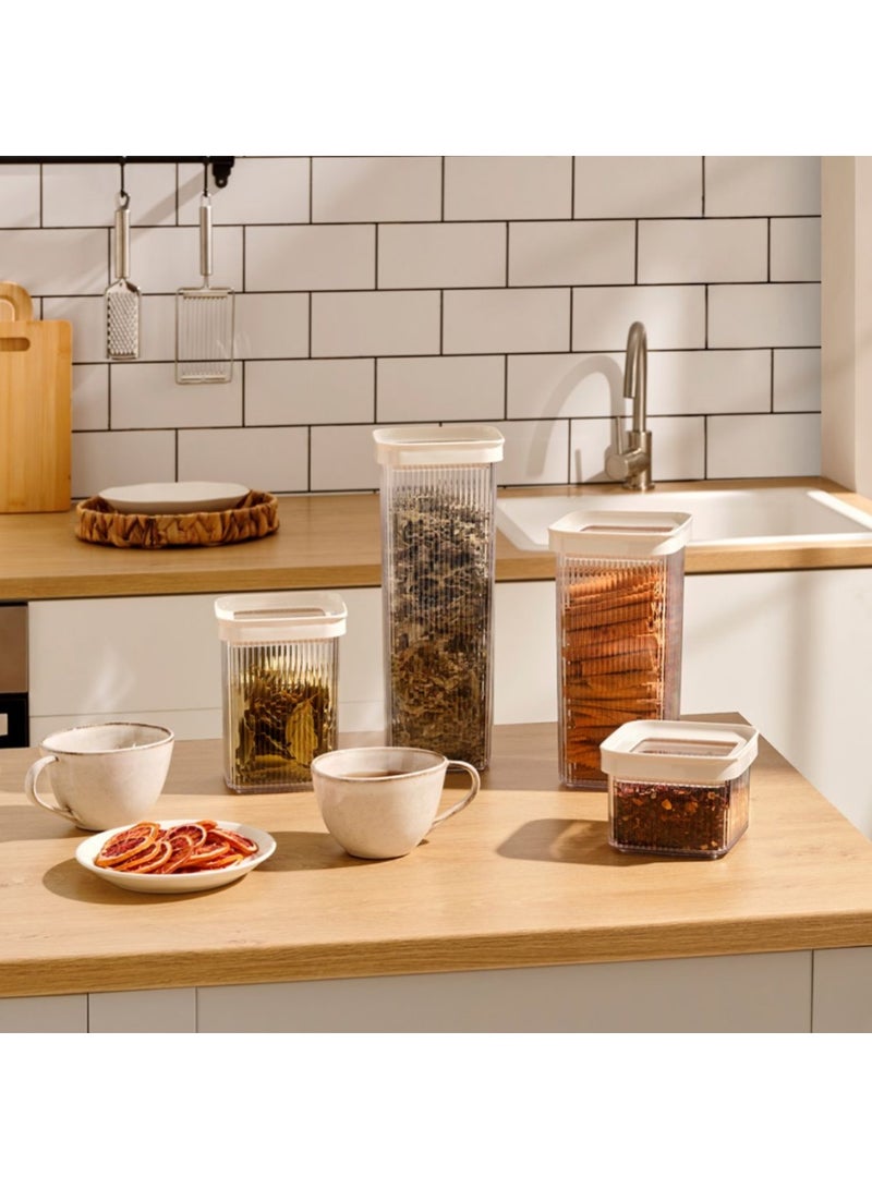 2200 ml Stock PLUS Square Food Container