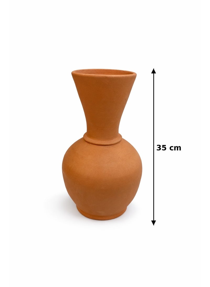 Handmade Terracotta Vase 35cm - Big Size - Image 4