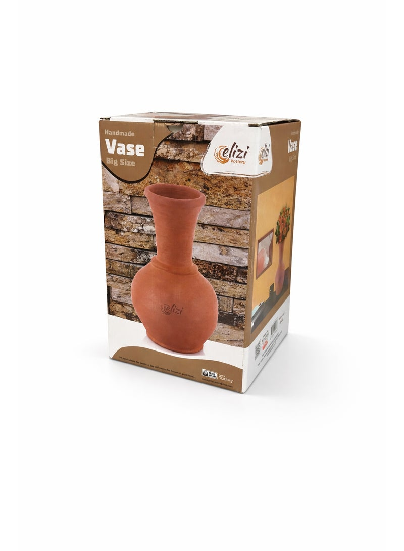 Handmade Terracotta Vase 35cm - Big Size - Image 3
